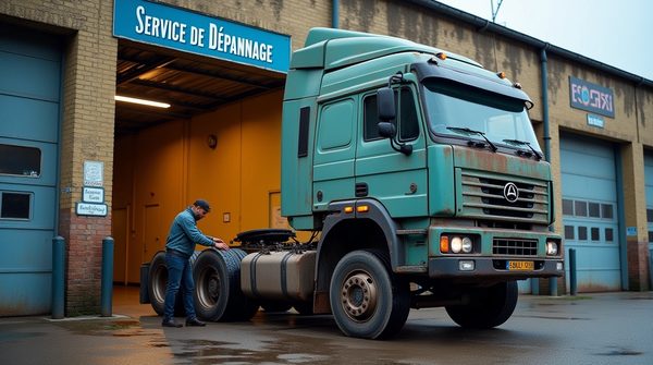 Services de dépannage poids lourd à Goussainville : rapide et efficace!